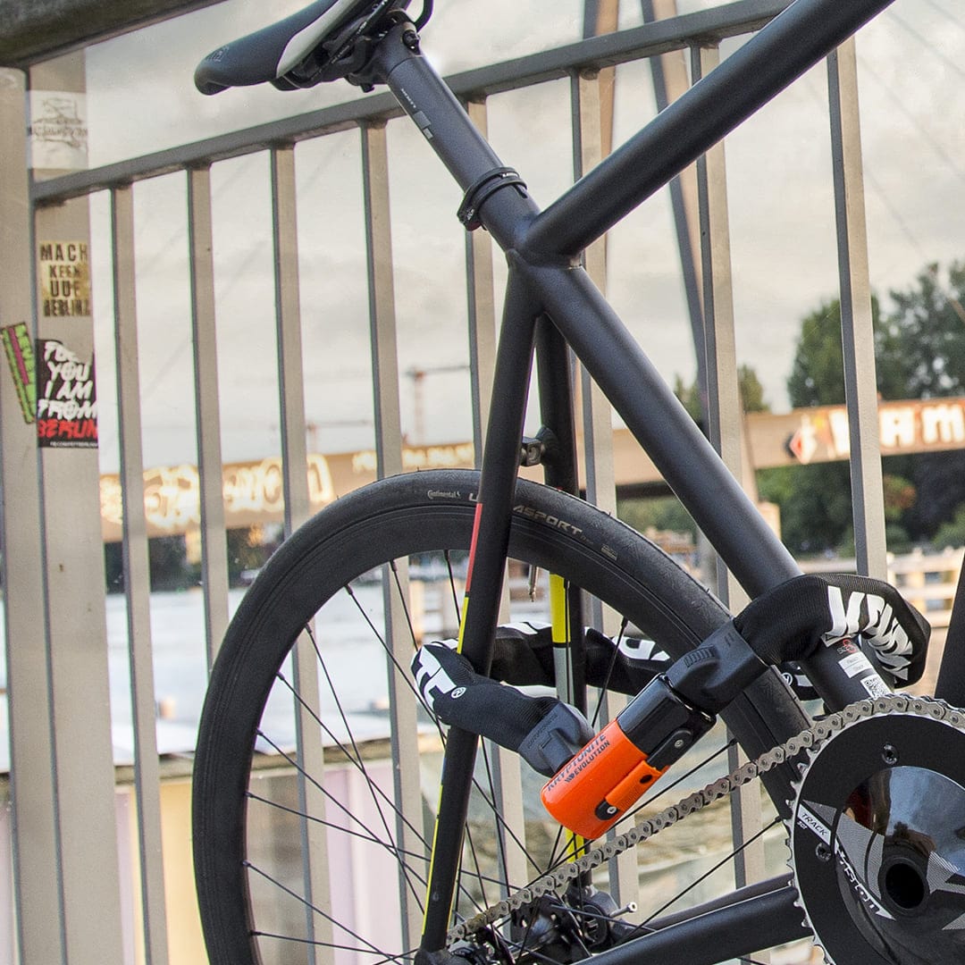 Kryptonite Evolution 4 1090 Chain Lock Key 10mm 90cm 3' Black