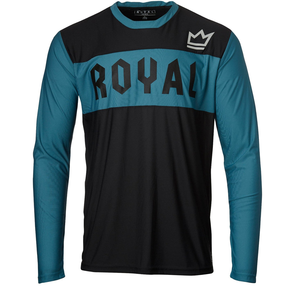 Royal Racing Apex Jersey Long Sleeve Steel Blue/Black