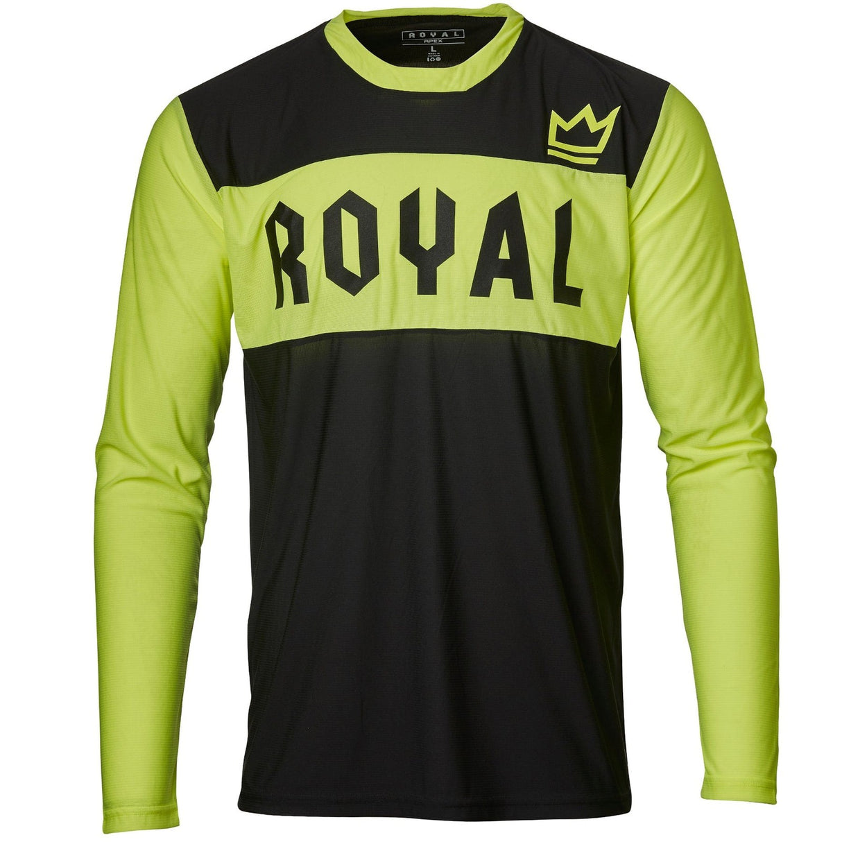 Royal Racing Apex Jersey Long Sleeve Flo Yellow/Black