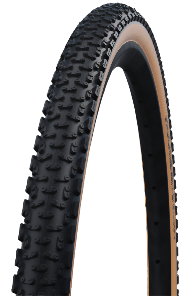 Schwalbe G-One UltraBite 700 x 50C RaceGuard Addix Performance Line Tubeless Bronze Sidewall