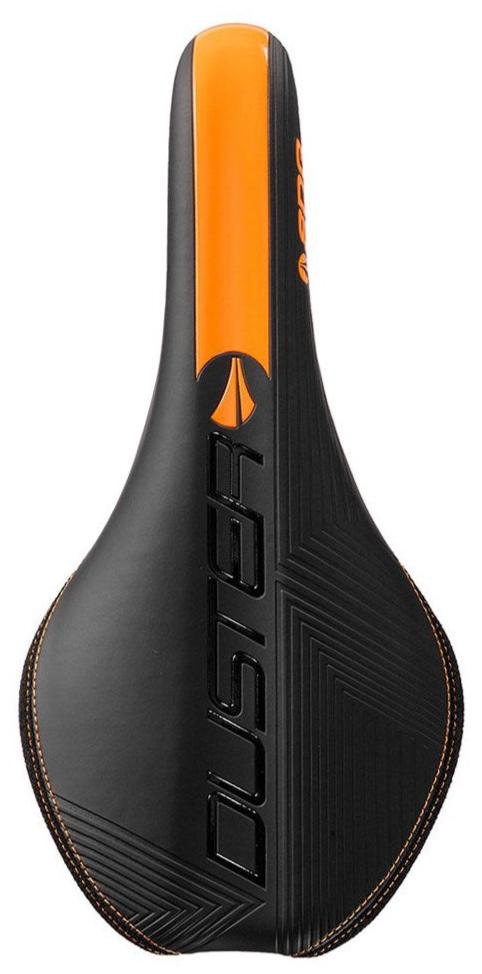 SDG Duster Mtn Cro-Mo Performance Saddle Black / Orange