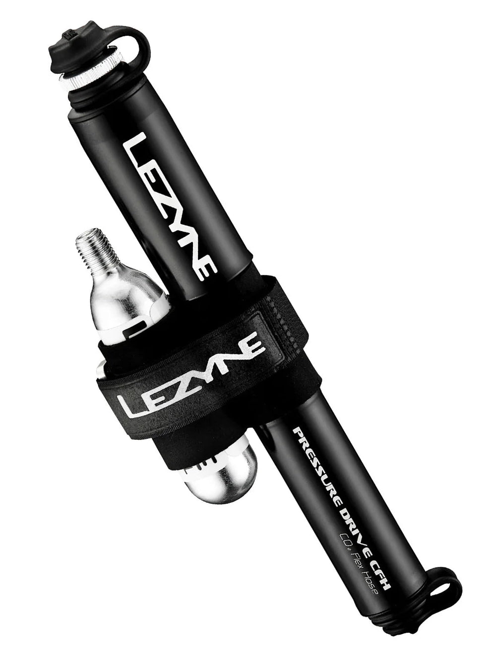 Lezyne Pressure Drive CFH CO2 Inflator/Pump Combo +1x16g
