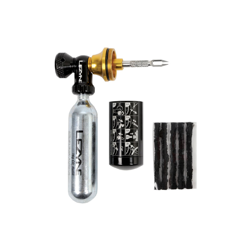 Lezyne Tubeless Co2 Blaster - Blk/Gld