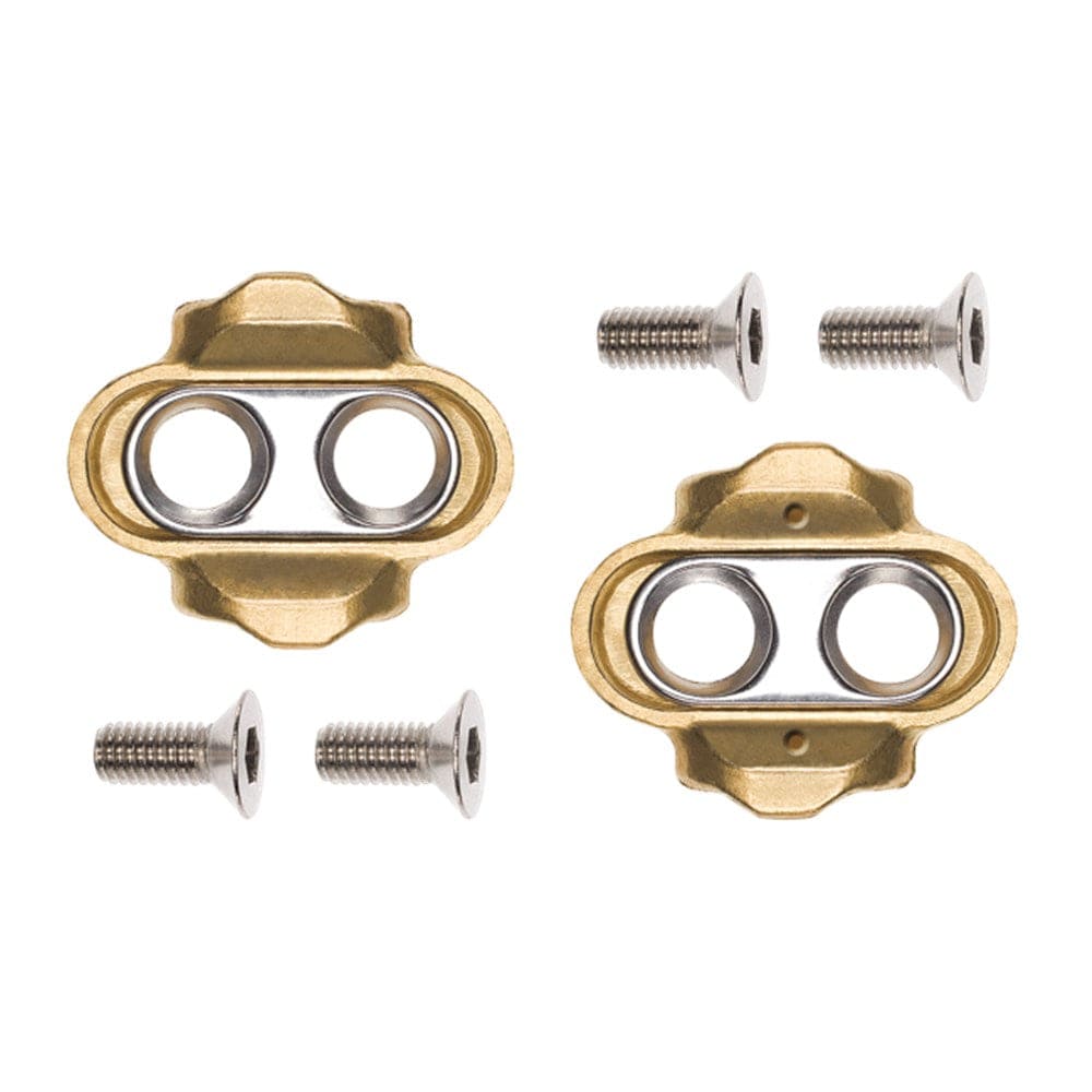 CRANKBROTHERS Cleat Standard Release GOLD 15 RLSE 6 DEG FLOAT