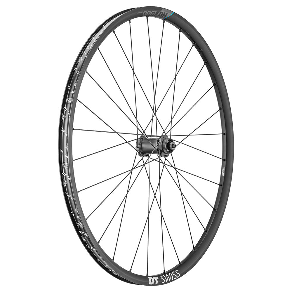 DT Swiss HU1900 Spline 29" 5x100mm QR DB Front Wheel