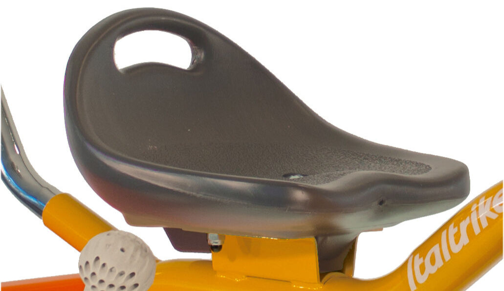 Italtrike Passenger 10" Tricycle - Road Work Orange