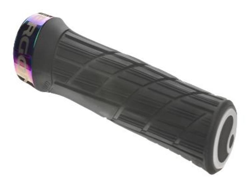 Ergon GE1 Evo Slim Factory Frozen Stealth with Oil Slick Grip