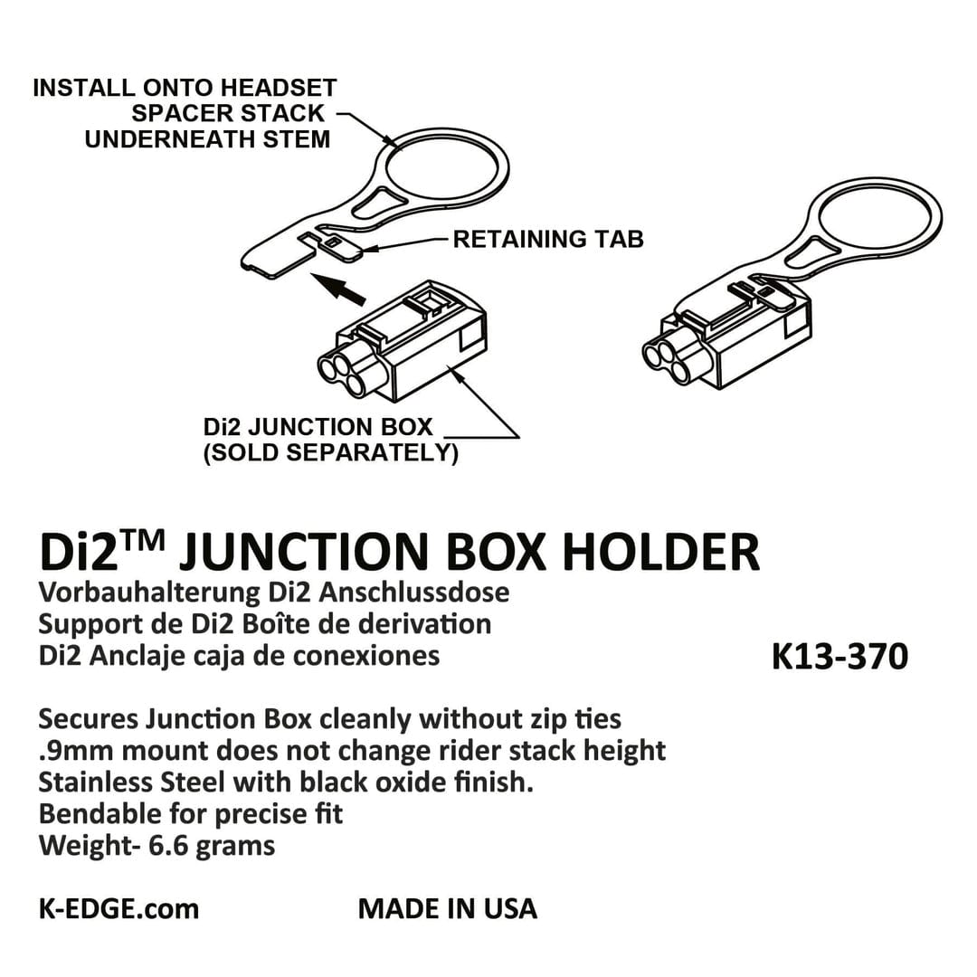 K-Edge Di2 Junction Box Mount - Long