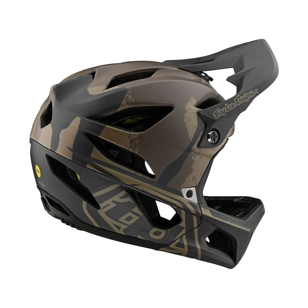 TLD 24.1 STAGE MIPS AS HELMET STEALTH CAMO OLIVE 2