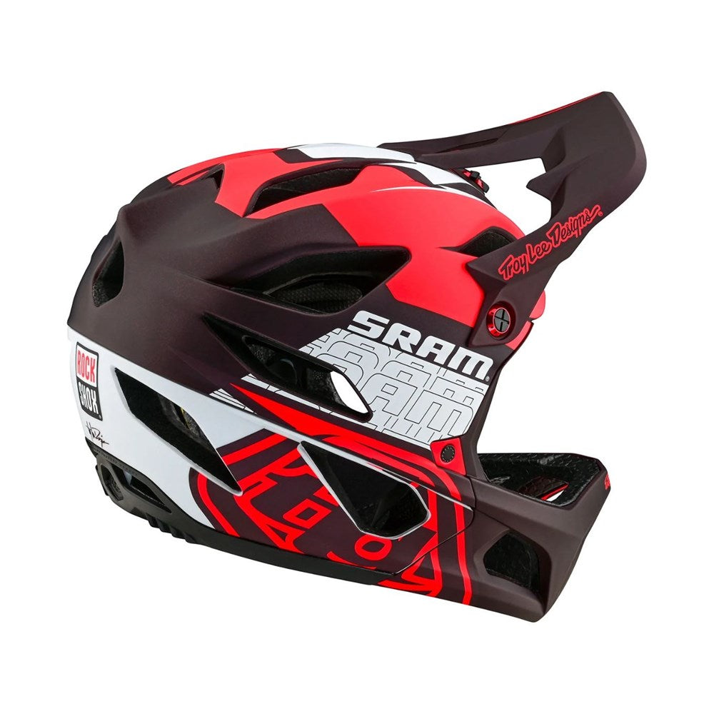 TLD 24.1 STAGE MIPS AS HELMET SRAM VECTOR RED 2
