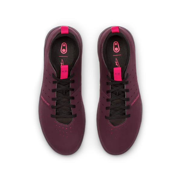 Crank Brothers Shoes Stamp Street Fabio Purple/Pink Flat