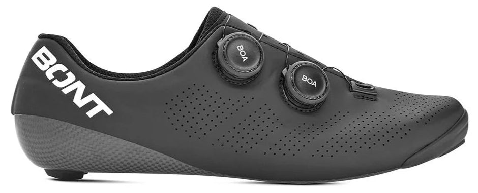 BONT Riot+ 24 Wide Fit Carbon Road Shoes Black