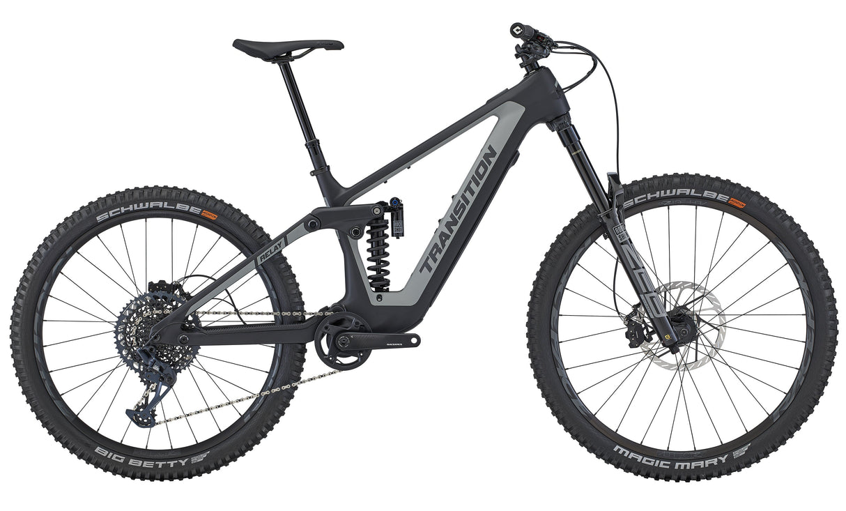 Transition Relay PNW Carbon GX Nightshadow Complete Bike 2025