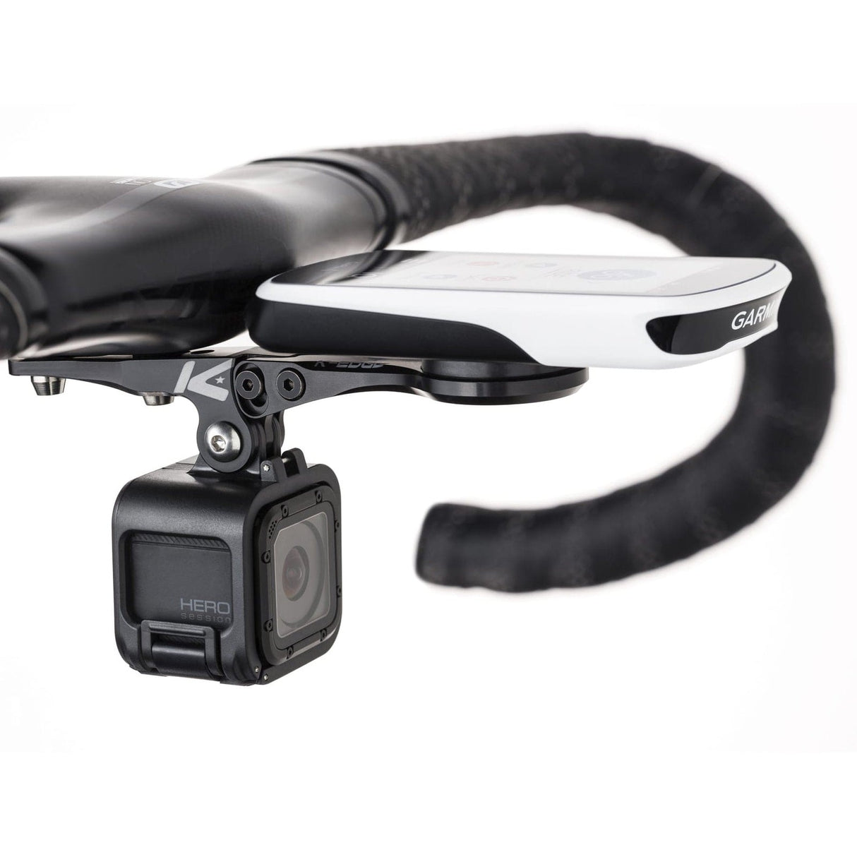 K-Edge Integrated Handlebar System Mount For Garmin - Combo