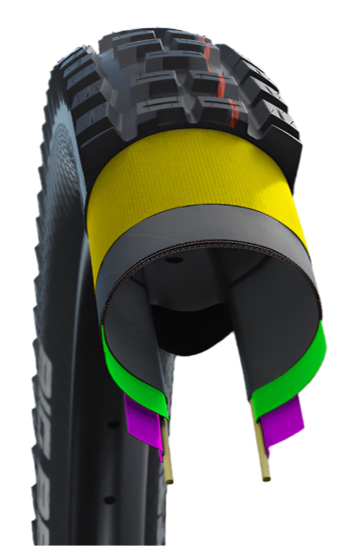 Schwalbe Big Betty 27.5 x 2.40" Super Gravity Addix Soft Evolution Line Tubeless E-50 Tyre