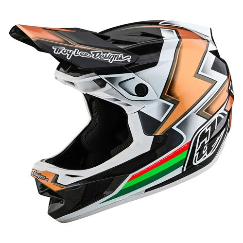 Troy Lee Designs 24.1 D4 CARBON AS HELMET MIPS EVER BLACK / GOLD