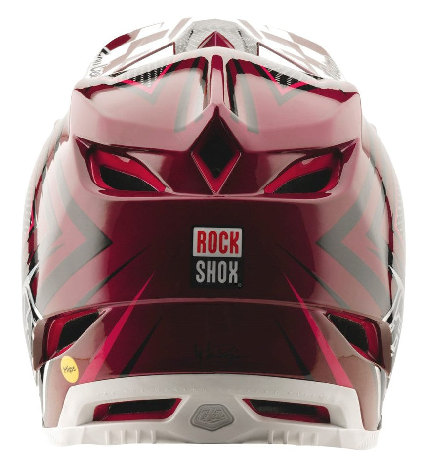 Troy Lee Designs D4 Carbon Helmet MIPS 25.2 SRAM Radioscape Black/Berry