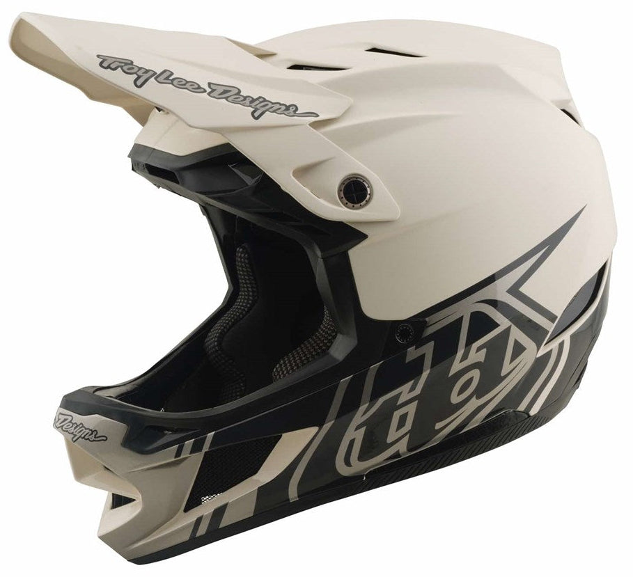 Troy Lee Designs D4 Composite MIPS Helmet Stealth Pumice
