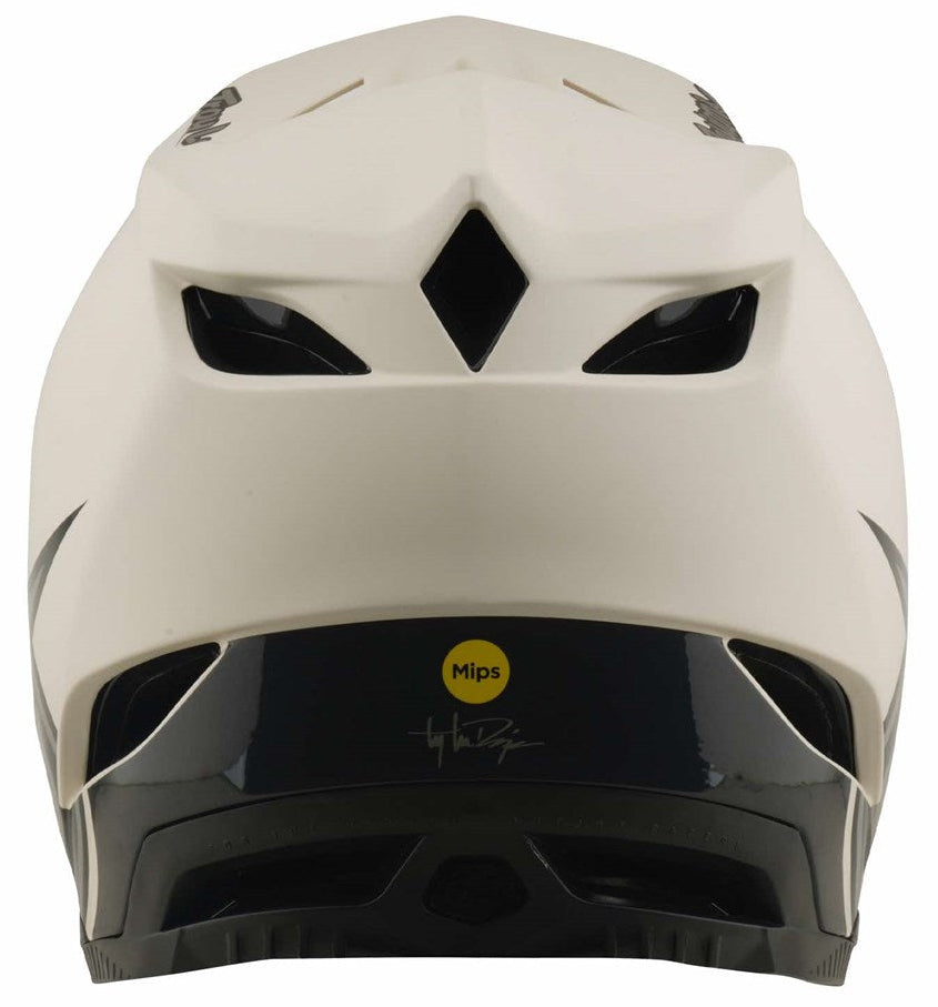 Troy Lee Designs D4 Composite MIPS Helmet Stealth Pumice