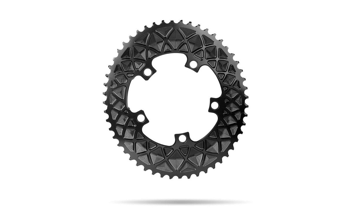 absoluteBLACK Premium Oval Road 110BCD 5 Hole Shimano (Non-SRAM) 2x Chainring