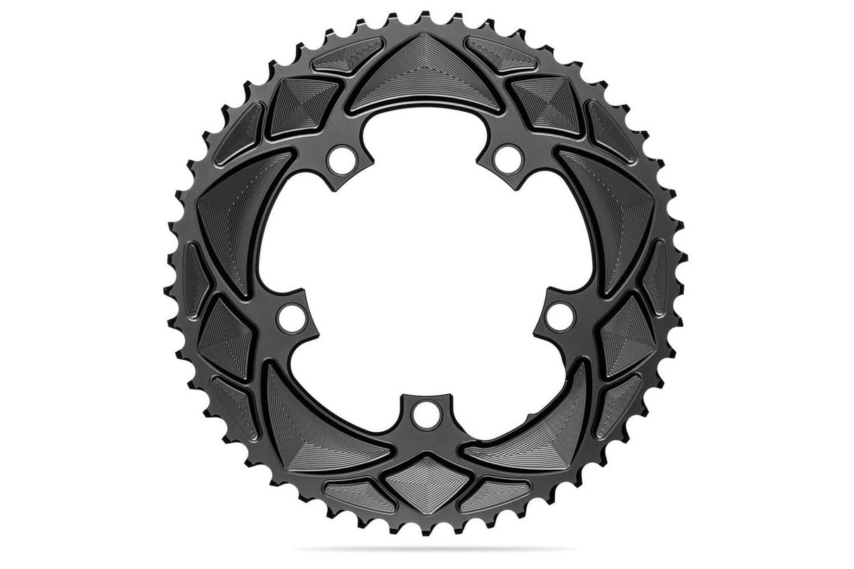 absoluteBLACK Round Premium Shimano 5 Hole Inner Chainring