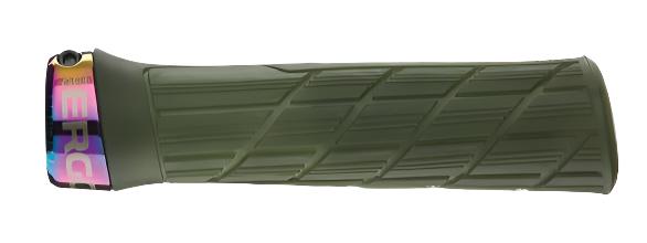 Ergon GE1 Evo Slim Factory Frozen Stealth with Oil Slick Grip