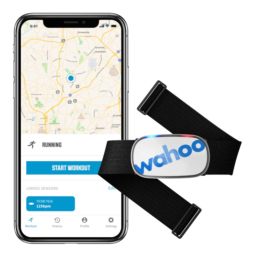 Wahoo TICKR Heart Rate Monitor Gen 2 - White