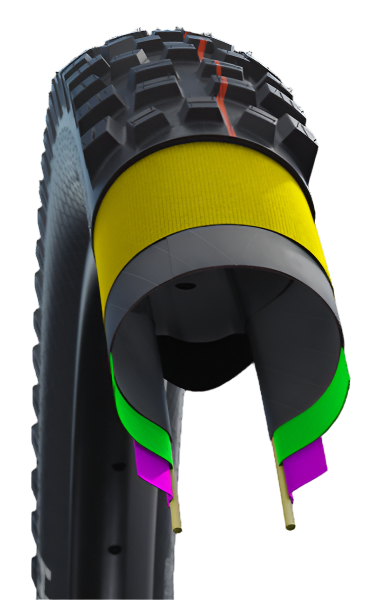 Schwalbe Hans Dampf 27.5 x 2.80" Super Trail Addix Speedgrip Evolution Line TL Easy Tyre