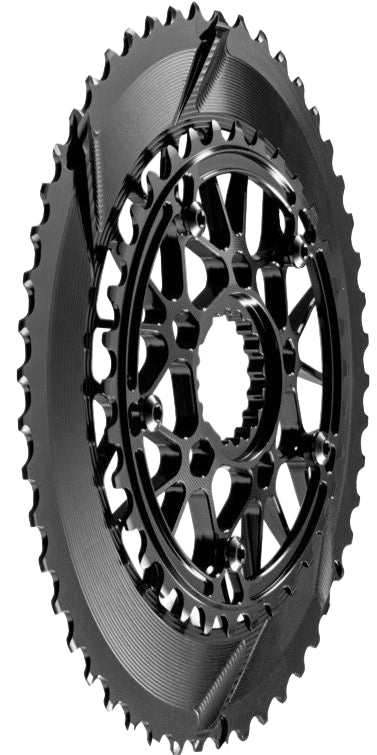 absoluteBLACK Oval PREMIUM 2X for Cannondale Road Spidering - BLACK