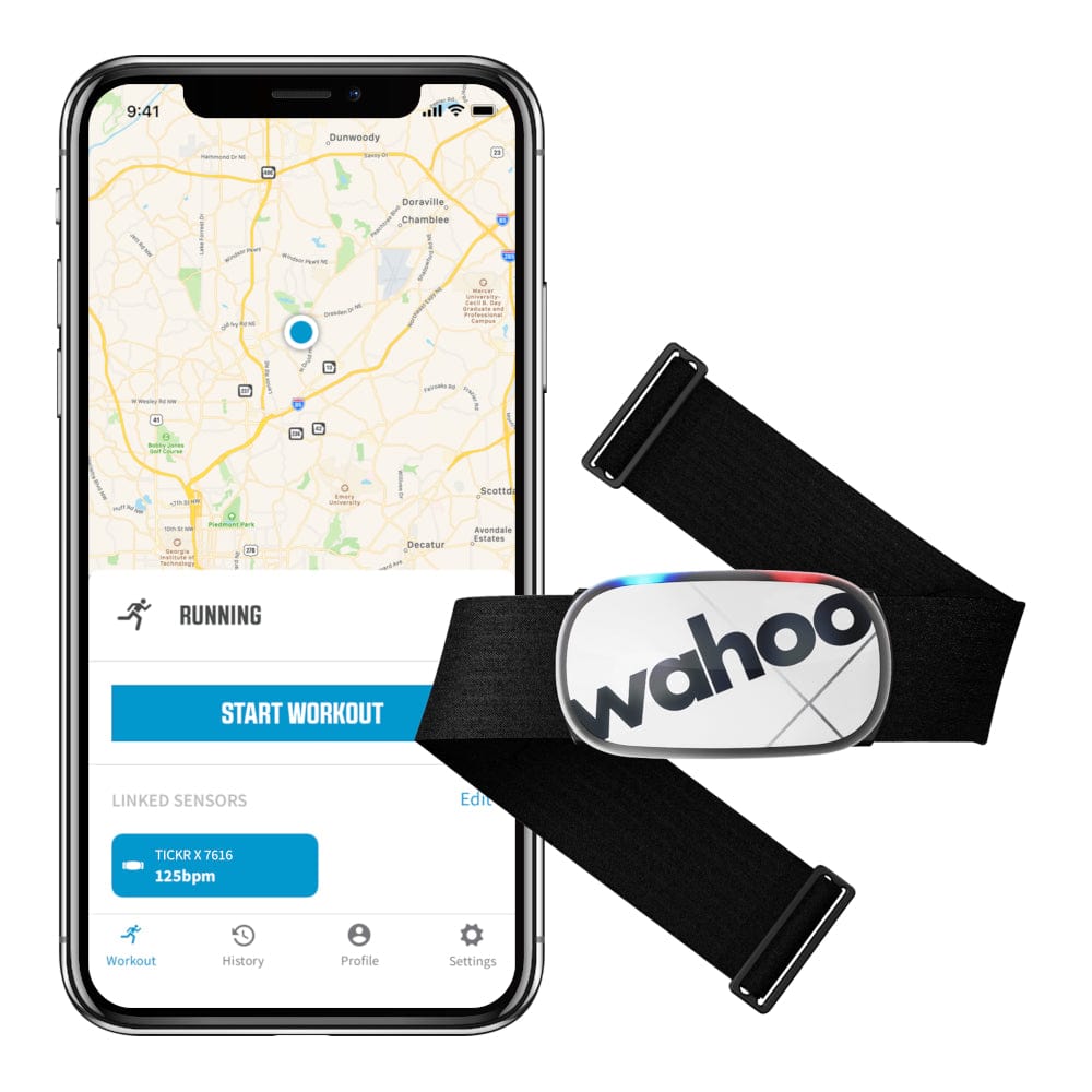 Wahoo TICKR X Heart Rate Monitor Gen2