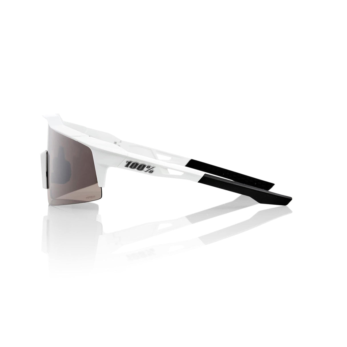 100 Percent Eyewear SPEEDCRAFT SL - Matte White - HiPER Silver Mirror