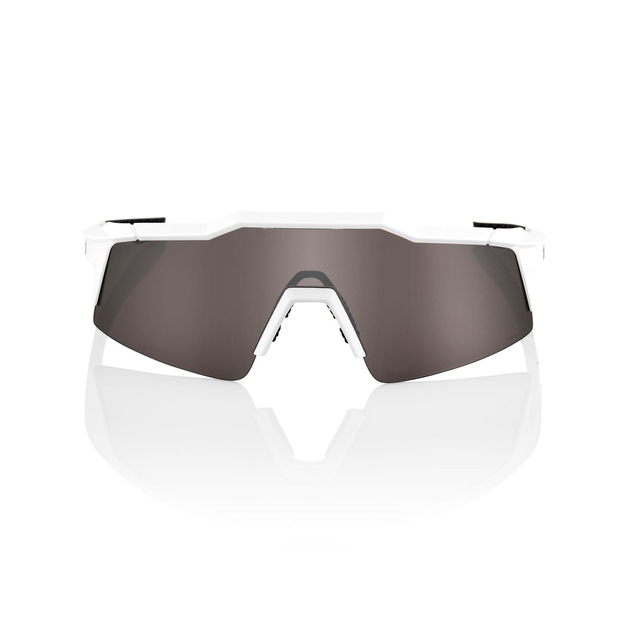 100 Percent Eyewear SPEEDCRAFT SL - Matte White - HiPER Silver Mirror