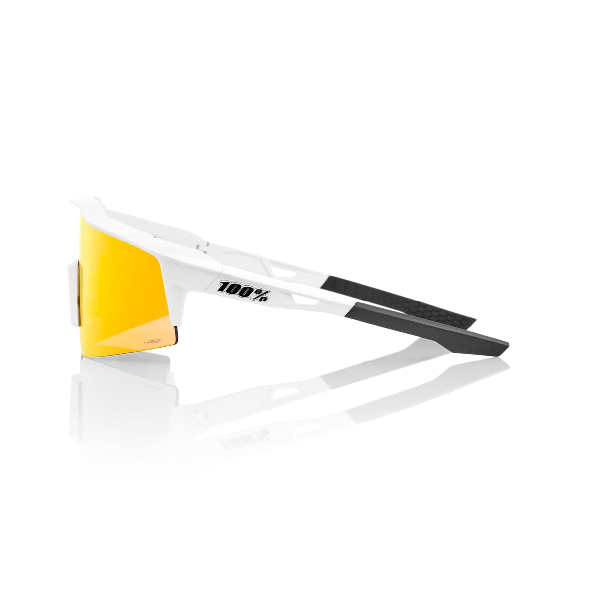 100 Percent Eyewear SPEEDCRAFT SL - Soft Tact Off White - HiPER Red