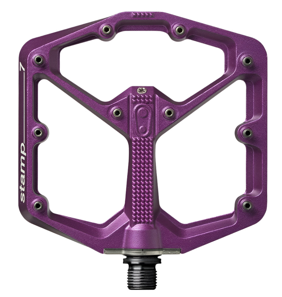 Crank Brothers PEDAL STAMP 7 LARGE PURPLE LE