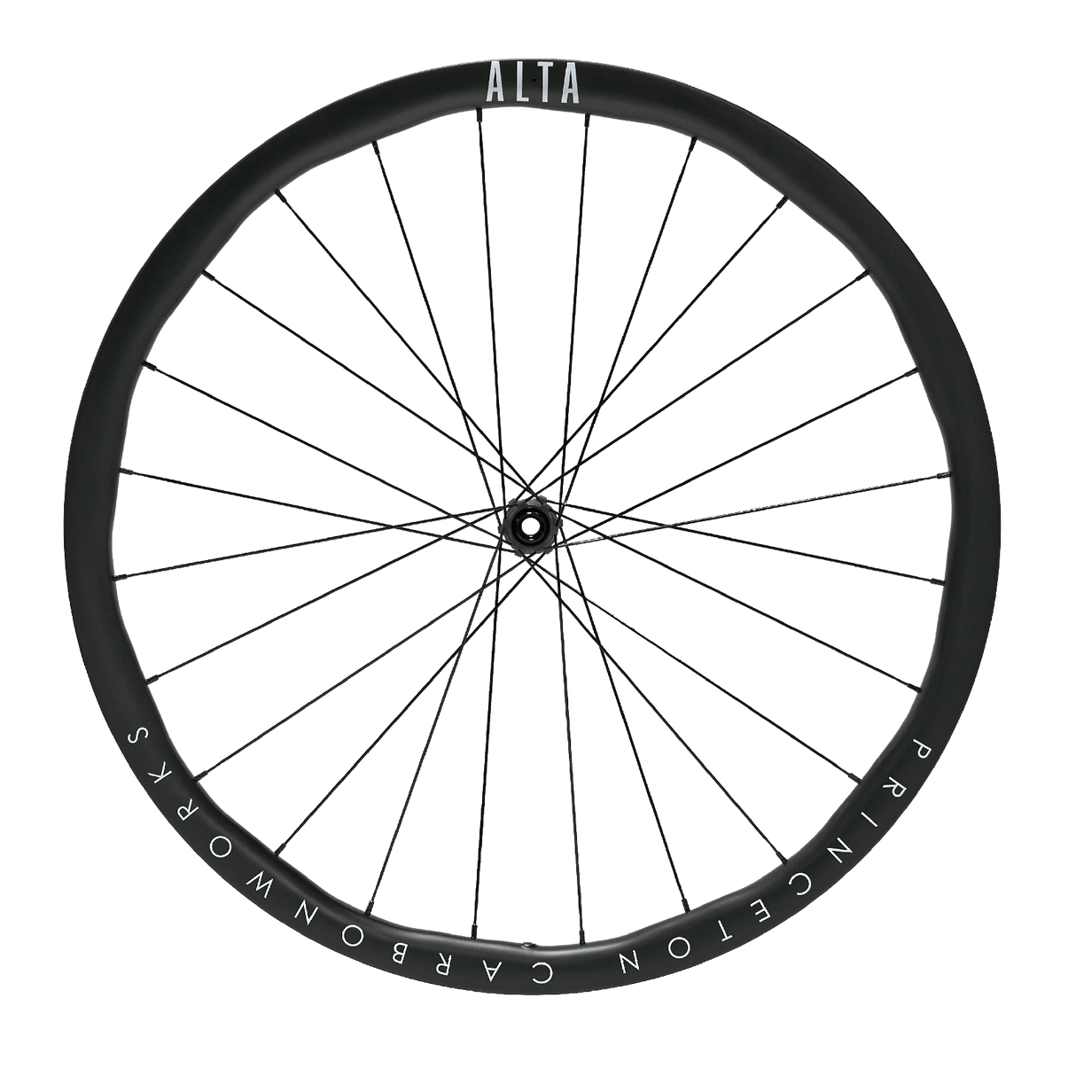 Princeton ALTA Disc Brake Tactic Racing TR01 Shimano Carbon Wheelset Black