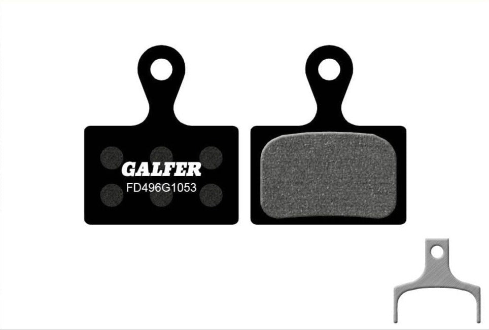 Galfer Bike Fd496 Brake Pads Bulk (30Pr) Shim Road, Shim Mtb 12Sp G1455 Road