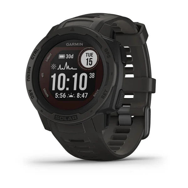Garmin INSTINCT Solar GPS Watch - Graphite