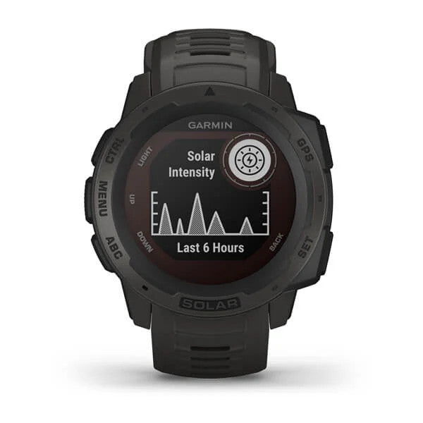 Garmin INSTINCT Solar GPS Watch - Graphite