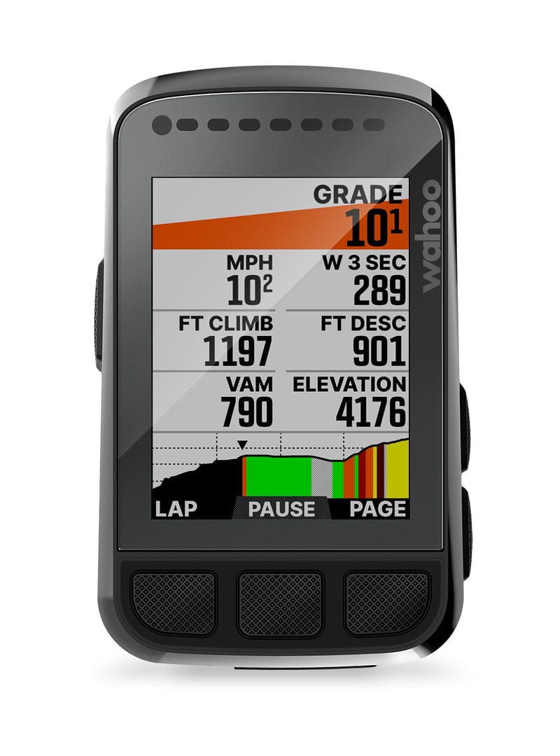 Wahoo ELEMNT BOLT v2 GPS Bike Computer + Sensor Bundle
