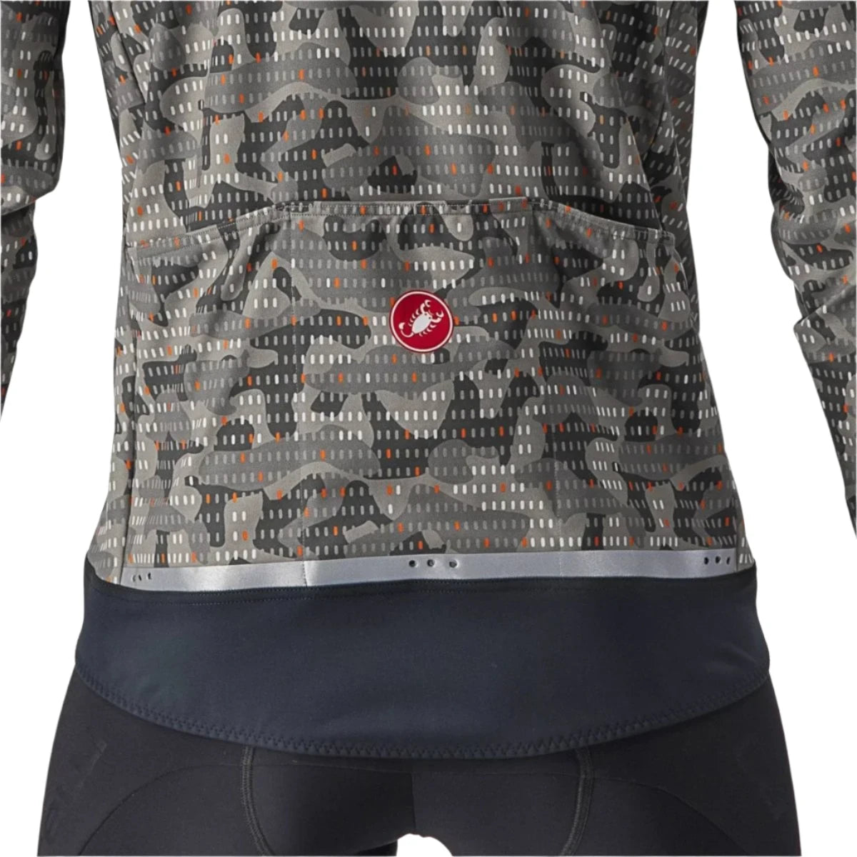 CASTELLI UNLIMITED PERFETTO RoS 2 JACKET NICKEL GRAY/DARK GRAY BACK