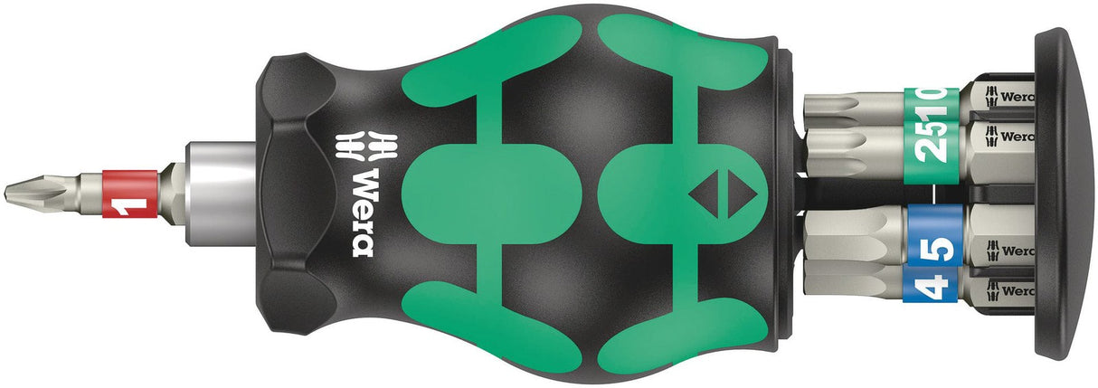 Wera Bicycle Set 11 Bitholding Screwdriver 7-Piece Set w/Magazine