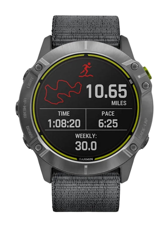 Garmin Enduro Solar Ultraperformance Watch Steel/Grey Band