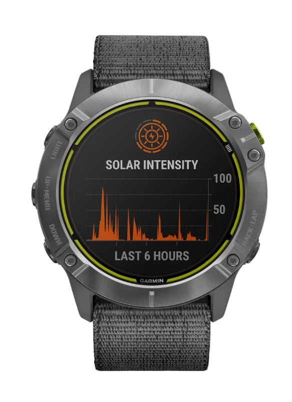 Garmin Enduro Solar Ultraperformance Watch Steel/Grey Band