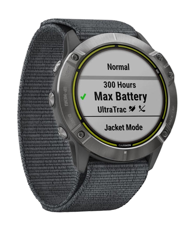 Garmin Enduro Solar Ultraperformance Watch Steel/Grey Band