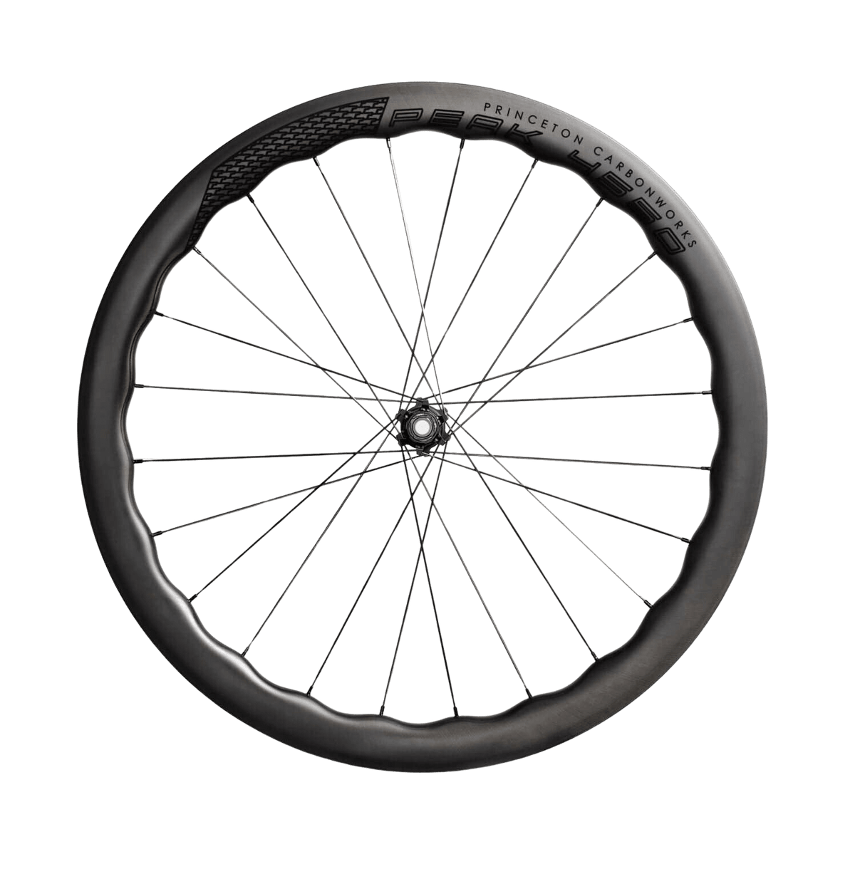Princeton PEAK Disc Brake White Industries Shimano Carbon Wheelset Gold