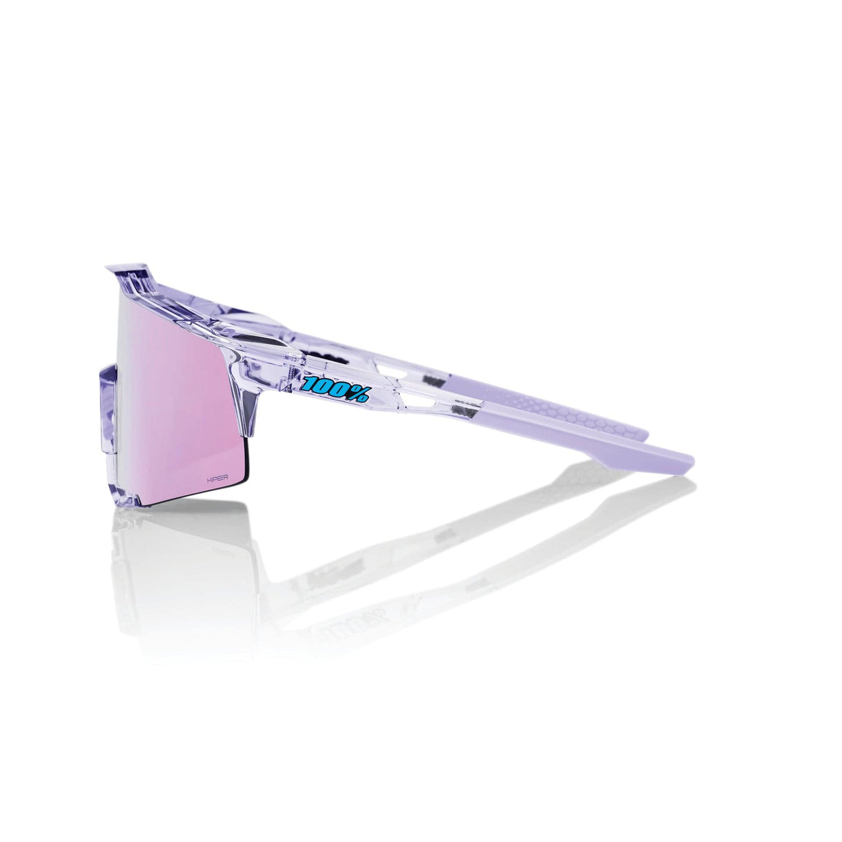 100 Percent Eyewear SPEEDCRAFT - Polished Translucent Lavender - HiPER Lavender