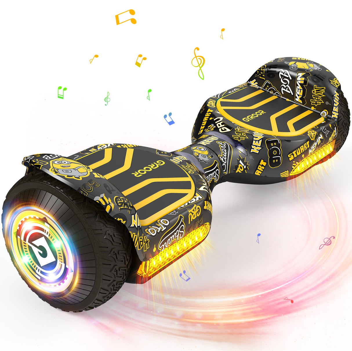 Gyroor Minions G13 Hoverboard Black