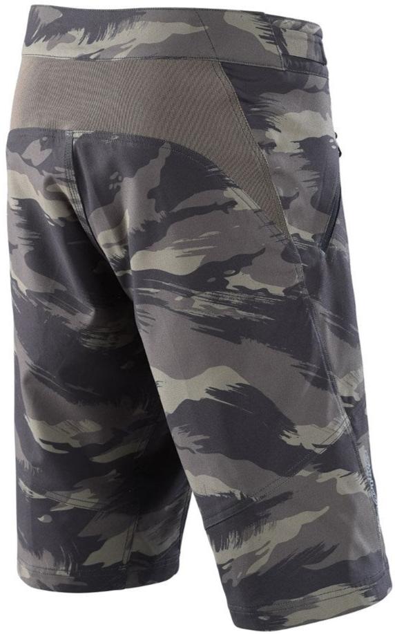 TLD SKYLINE SHORT SHELL BRUSHED CAMO MILITARY BACK