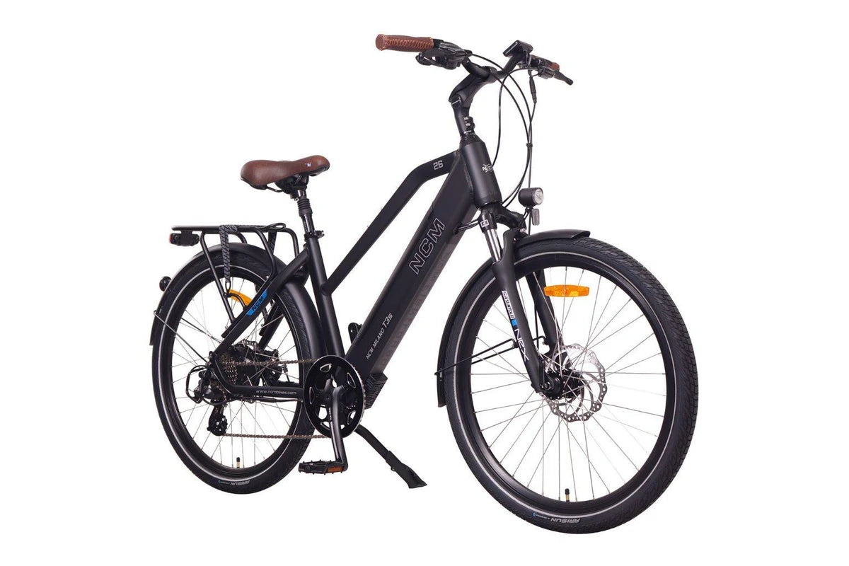 NCM T3S Step-Thru Trekking E-Bike, City Electric Bike, 250W, 48V 12Ah 576Wh Battery