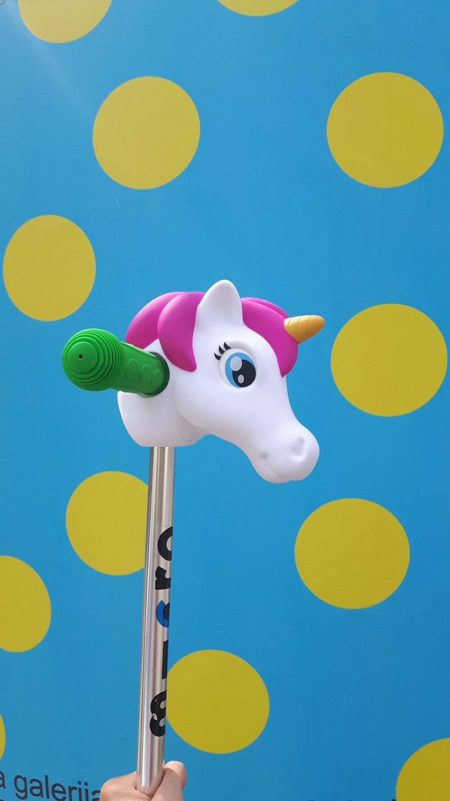 Scootaheadz White Unicorn